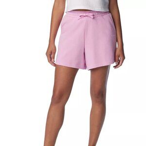Columbia Shorts Women's Size XXL Cosmos Pink Trek French Terry 3" Mid-Rise NWT